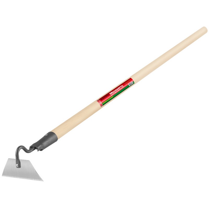 Тяпка 120мм нерж. с черенком, 1045-Ч