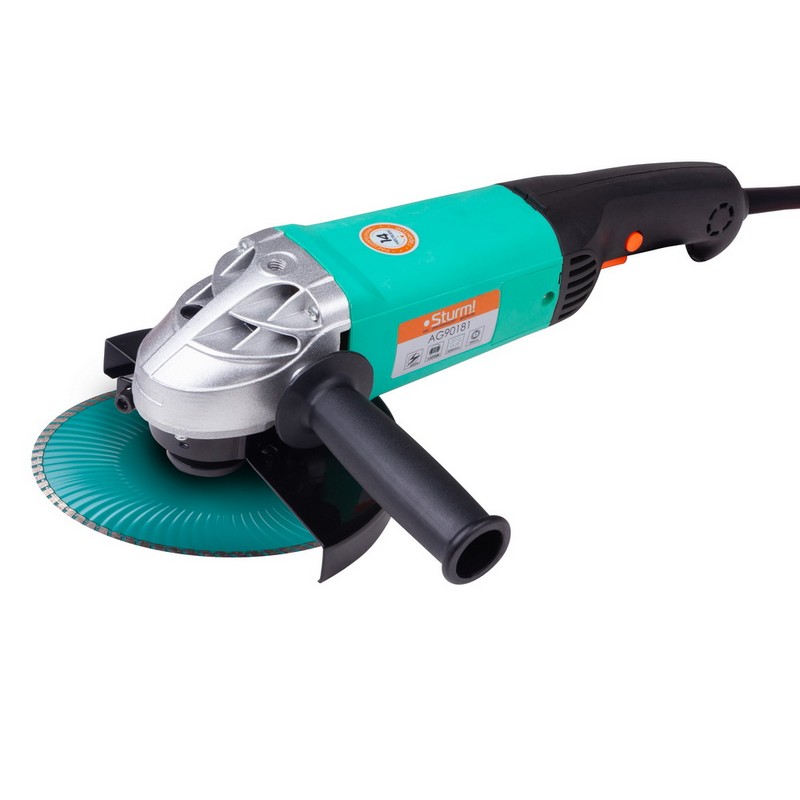 Шлифмашина угловая STURM AG90181, 180мм 2100вт 6000об/мин