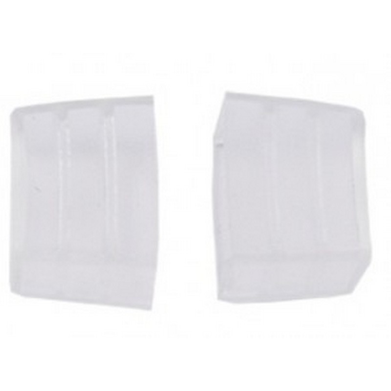 Заглушка торцевая св/д лент 220в 14х7мм IP68 Ecola SCCA14ESB (10)