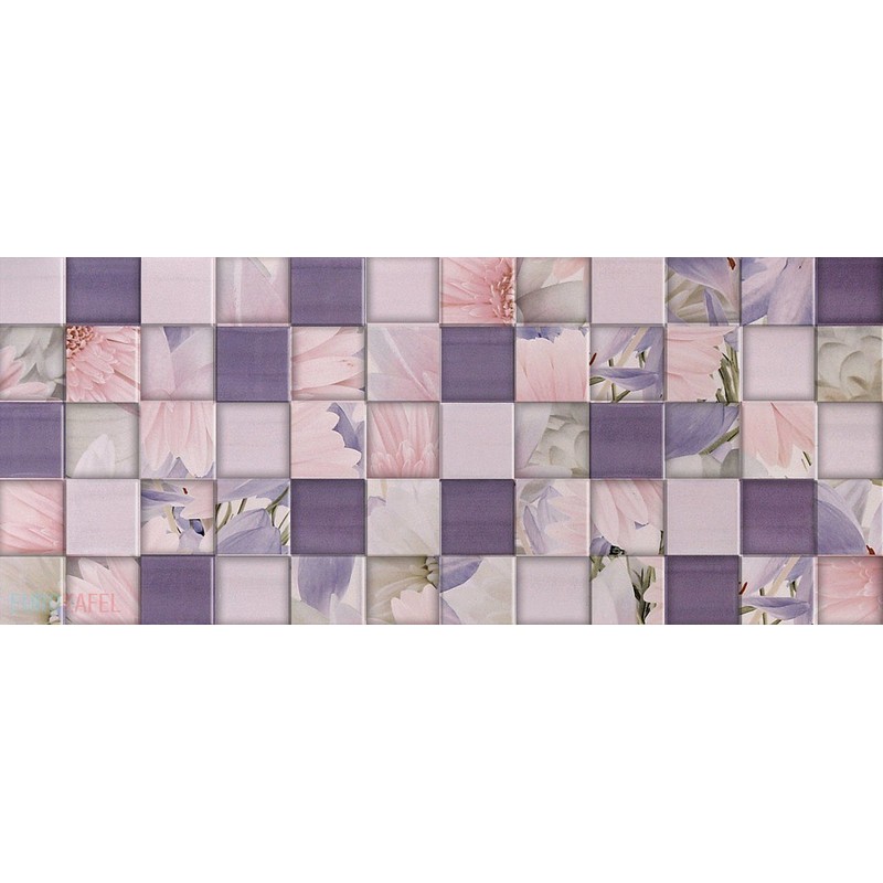 Плитка облицовочная Aquarelle lilac 03 д/стен мозайка 250*600, Шахты