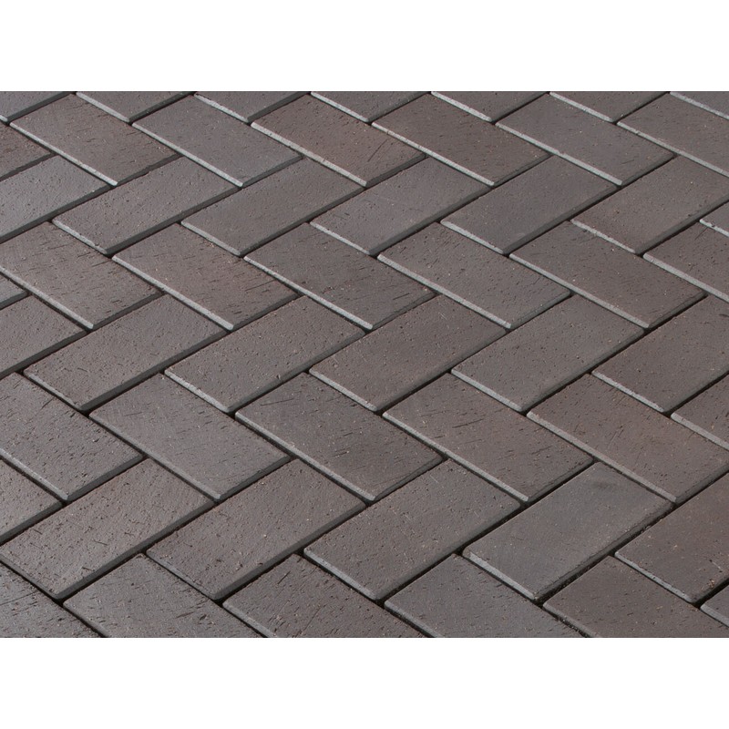 Тротуарная плитка Брусчатка 200*100*60 (серая) 1м.кв/50шт, в европаллете 528шт/10,56м.кв/1300кг