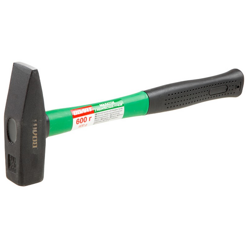 Молоток 600г фиберглас.рукоят. ВОЛАТ 10180-06