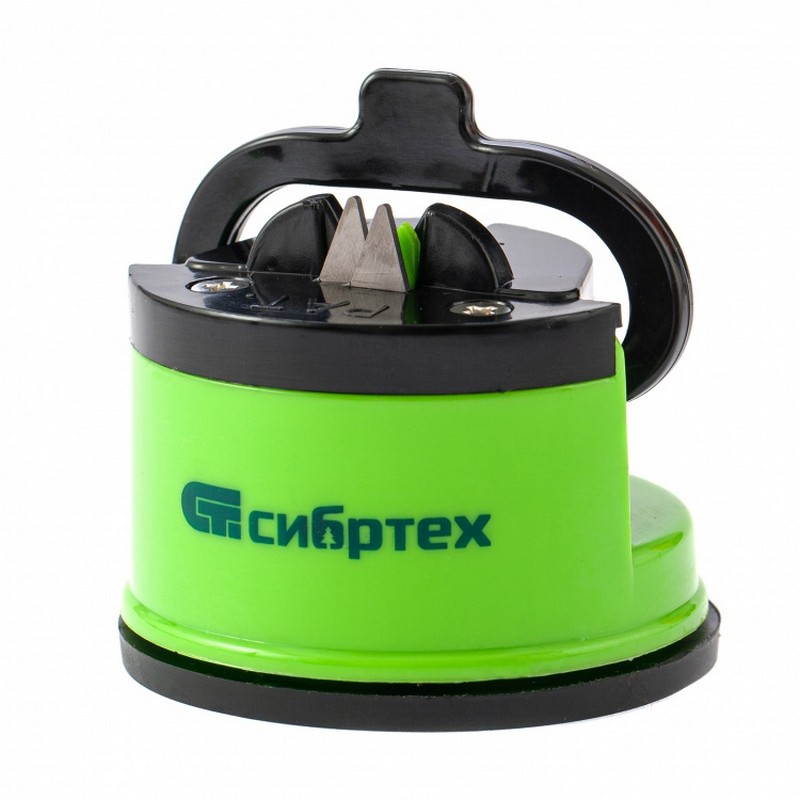 Приспособление для затачивания ножей, крепление на присоске Сибртех 79112