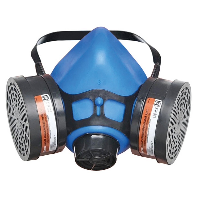 Респиратор газозащитный ИСТОК-300/400 (РУ-60М) с фильтрами А1Р1
