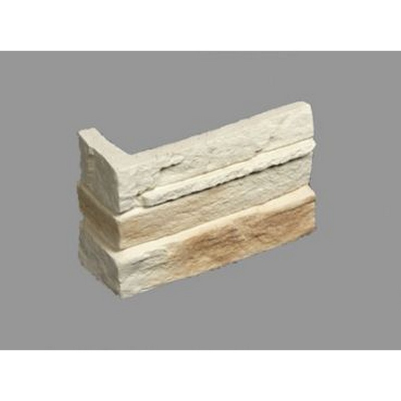 Угловой элемент СЛАНЕЦ классический (песочный) 1,9 м.п