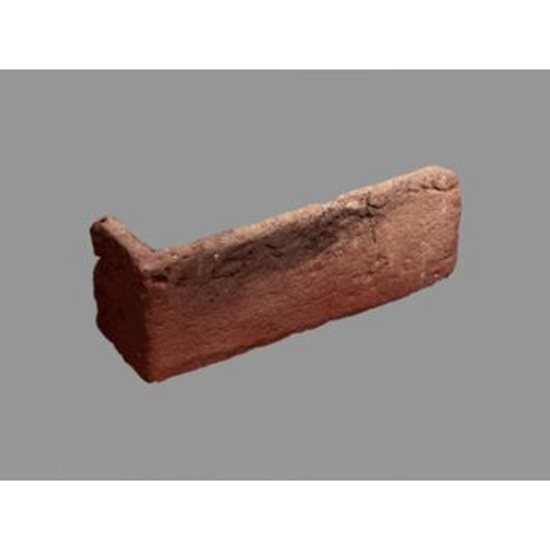 Угловой элемент КИРПИЧ cтарый (красный) 1,8 м.п