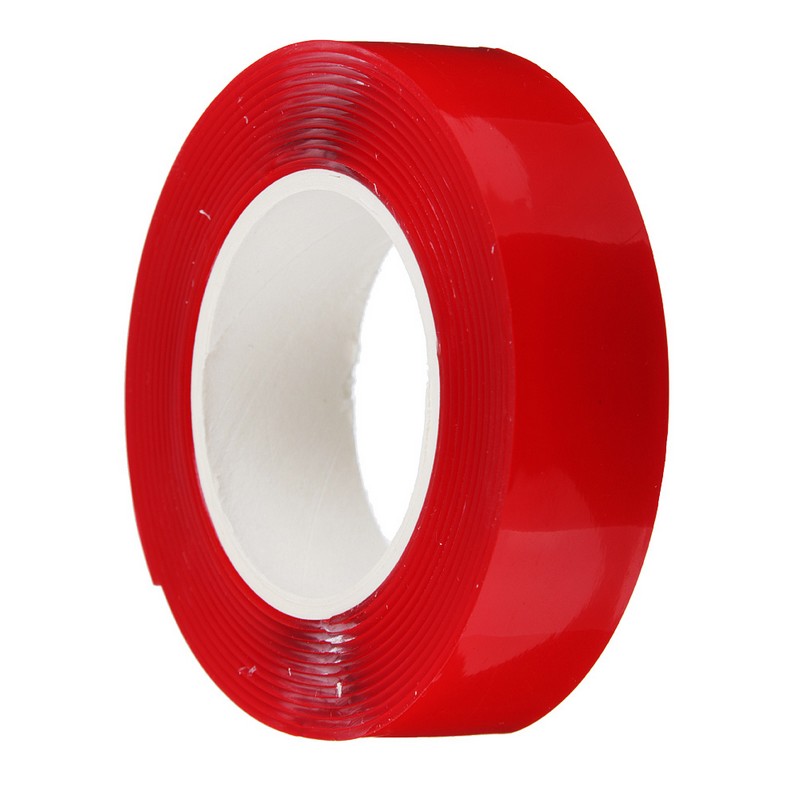 Лента двусторонняя сверхпрочная невидимая 18мм 2м ЕРМАК 472-039