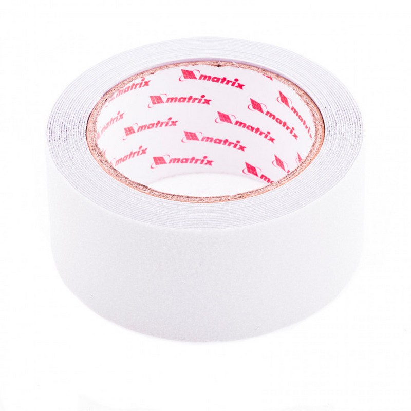 Лента противоскользящая клейкая 50мм 5м прозрачная Matrix 88715