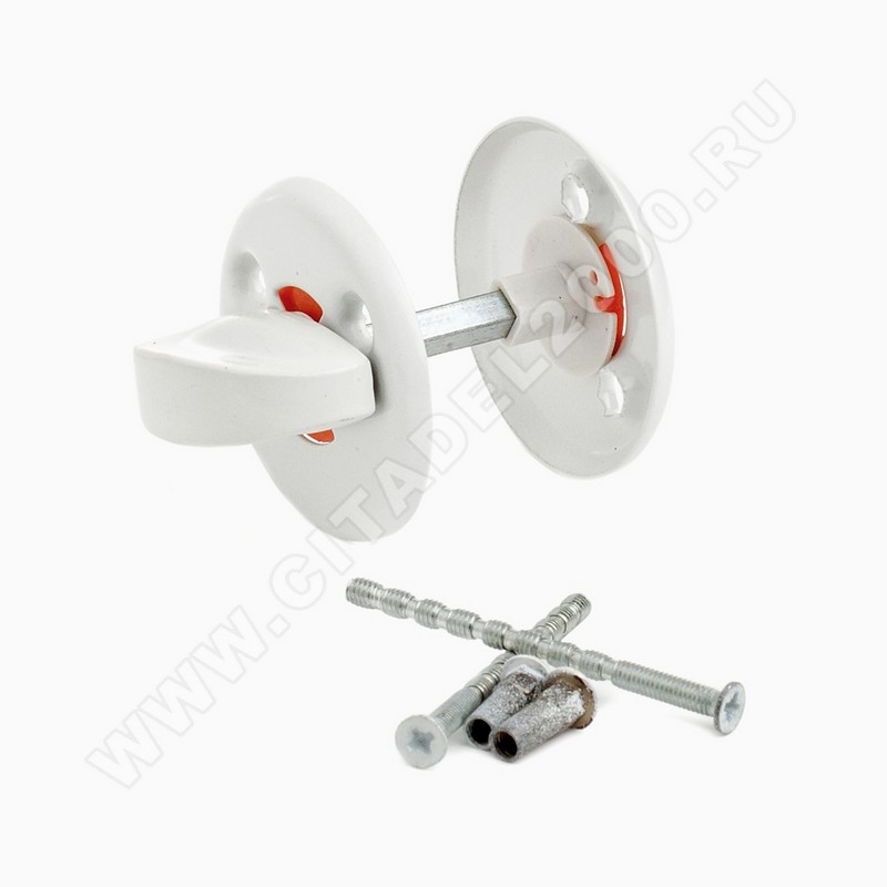 Поворотная кнопка (белая) 