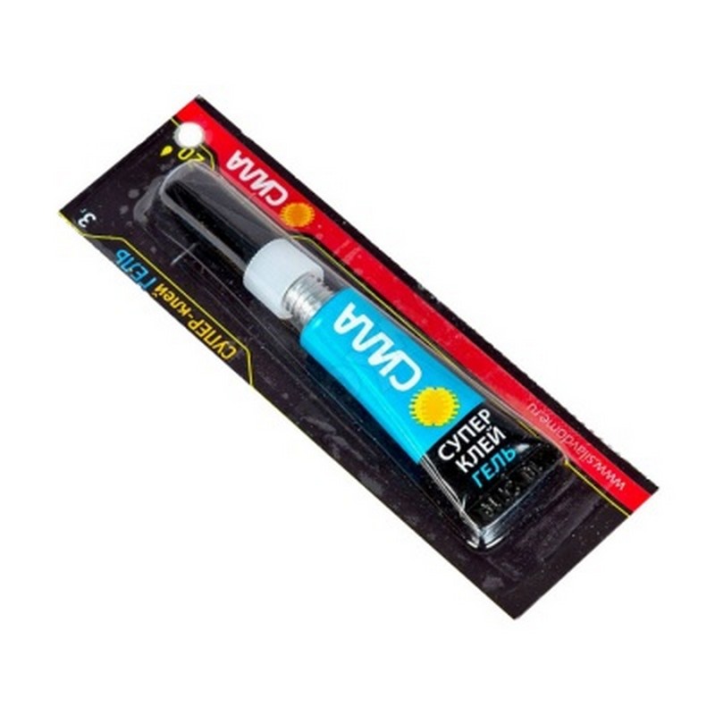 Супер-клей СИЛА 3г ГЕЛЬ SSGBL12-3