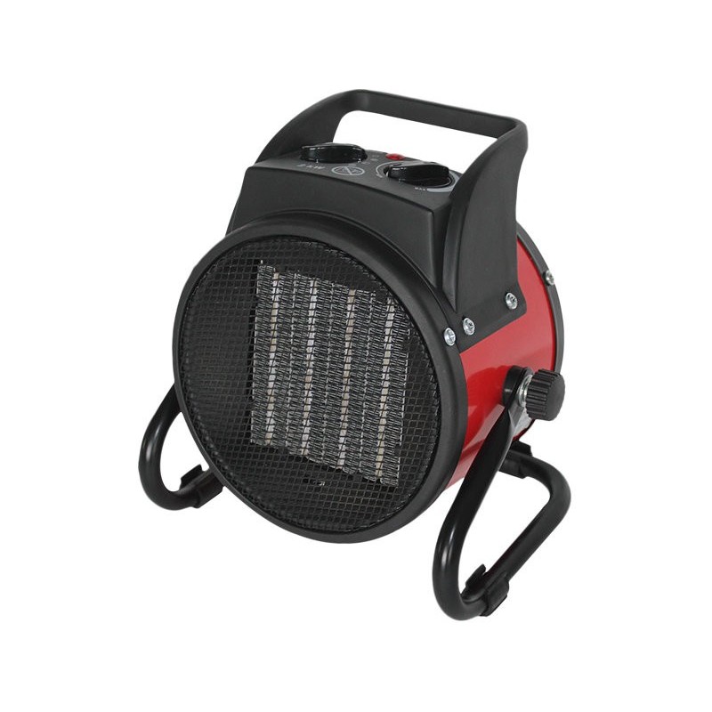 Пушка тепловая электрическая РЕСАНТА ТЭПК-2000K, 2000/1000вт керам.нагреватель, кругл.