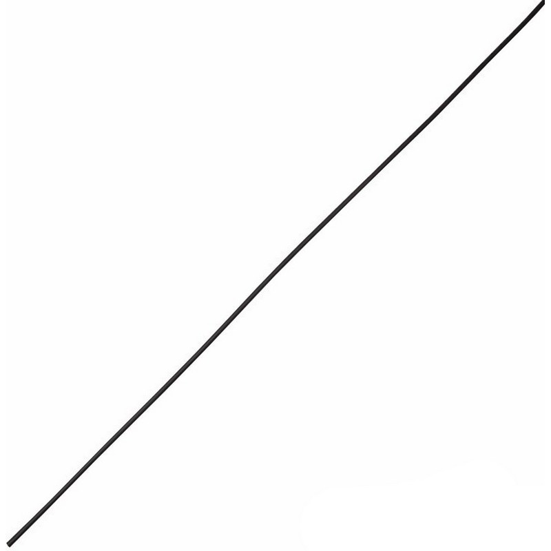 Трубка термоусад. 4,8/1,6мм 1м Клеевая черн. REXANT 20-4808