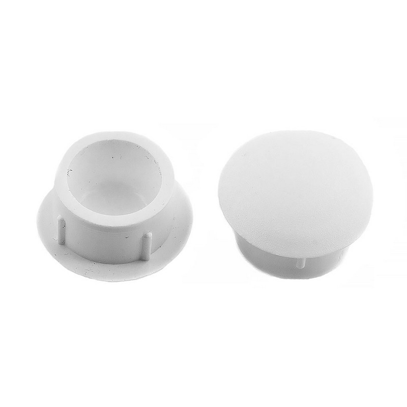 Заглушка декор. 10мм белый