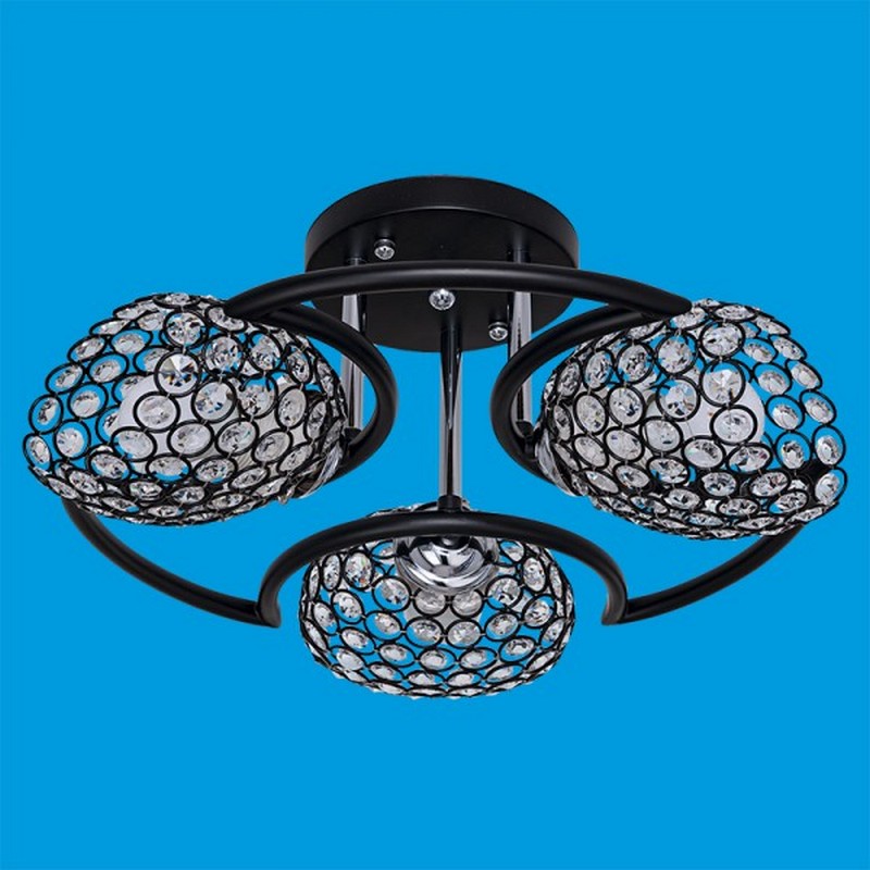 Люстра Светодиодная 8033/2+2 CHR 176W + 8W RGB