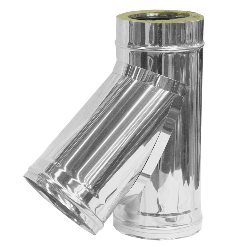 Тройник термо d 150/210/45" (0,8мм+0,5мм) н/ж