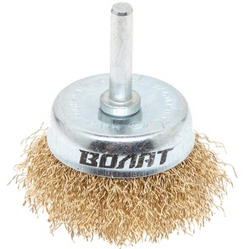 Кордщетка для дрели чашеобразная 50мм мягкая ВОЛАТ 81010-50
