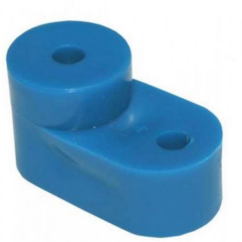 Изолятор "0" шины, угловой синий