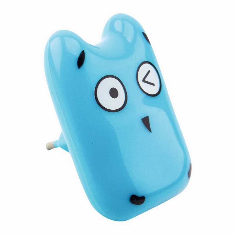 Светильник-ночник  с/д LE LED NL – 855  0,6W (Кроха, цв.синий) (100)