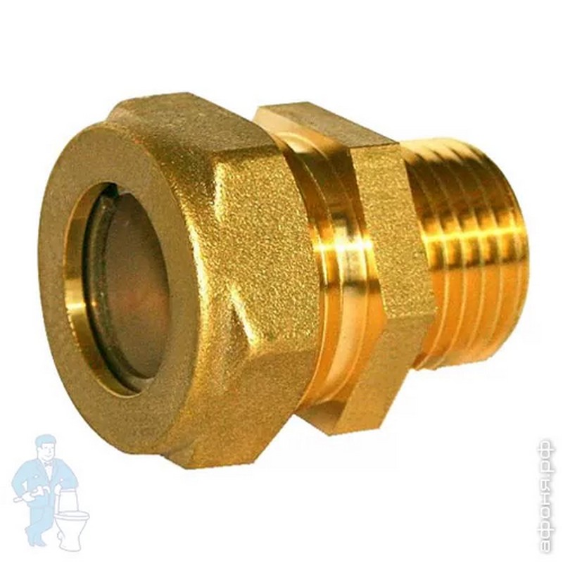 Соединение прямое для н/ж 15*1/2 НР