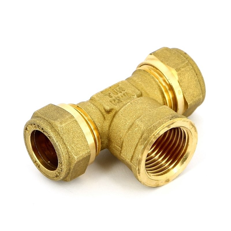 Тройник для н/ж 15*1/2 ВР*15