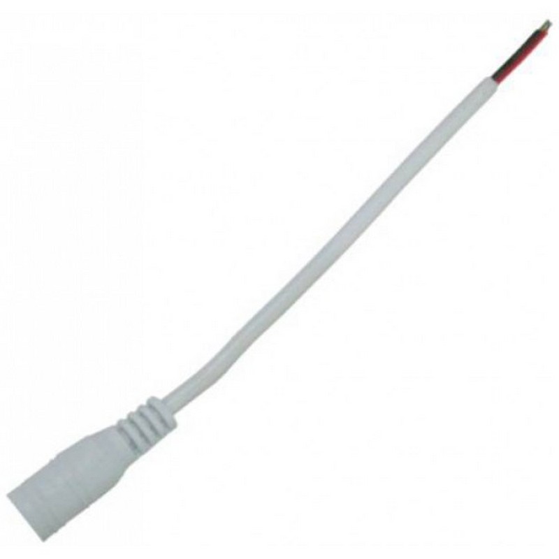 Разъем питания гнездо - провод 15см Ecola SCPLUMESB