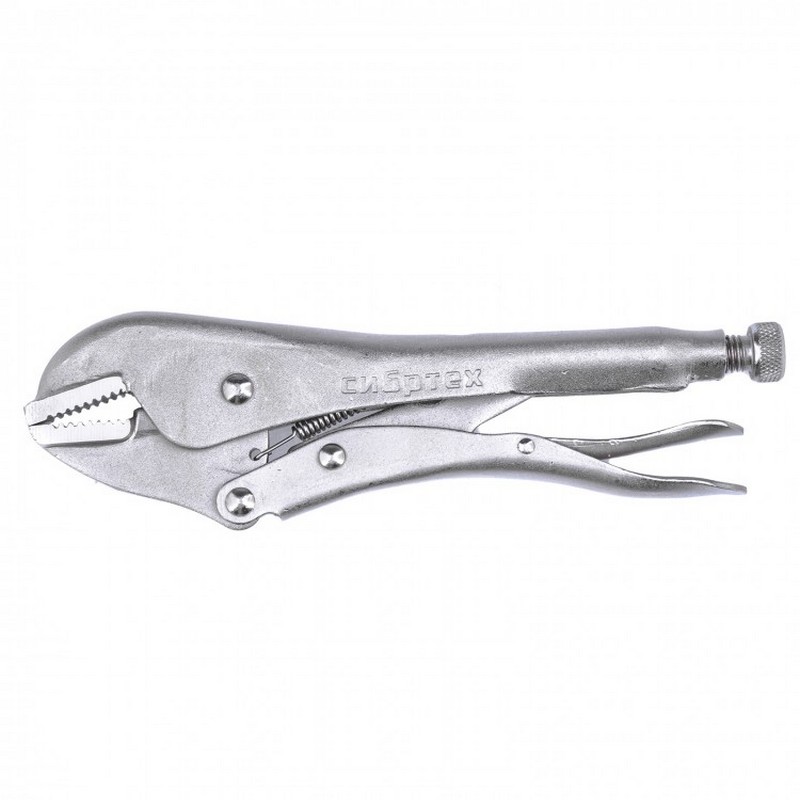 Зажим ручной с фиксатором 225мм плоский захват СИБРТЕХ 18428