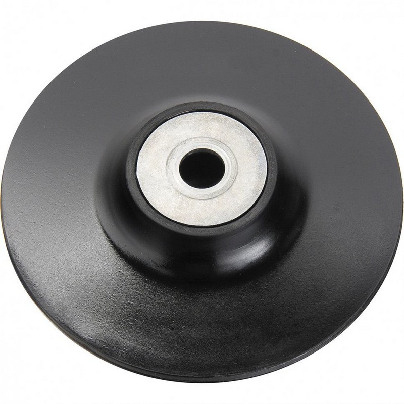 Диск опорный для фибровых кругов 115мм М14 резин.основа MATRIX 76225