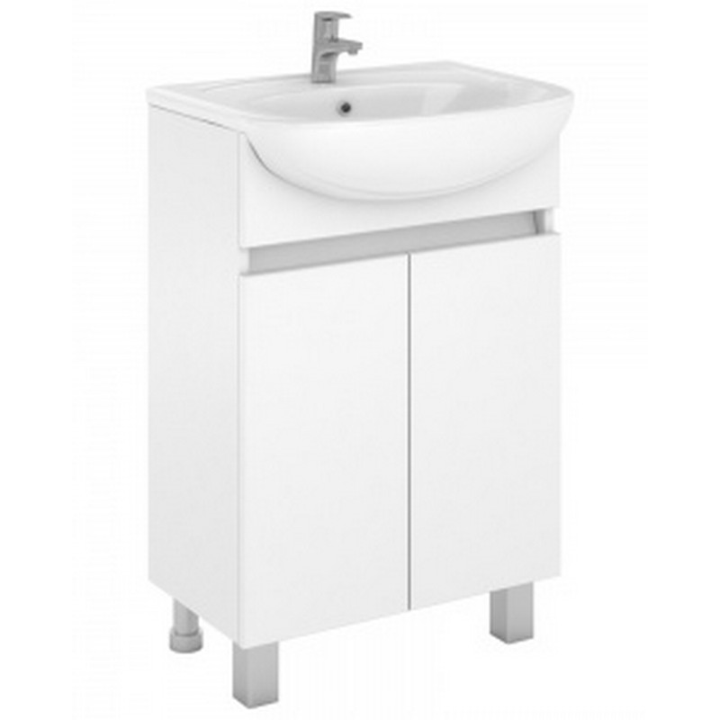 Тумба под умывальник "Арго 50 НОРМА" без ящика АЙСБЕРГ DA1613T