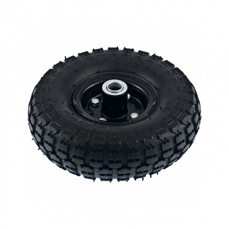 Колесо для тачки пневматич. 10" 3.50-4, d20х75мм (подшипник)