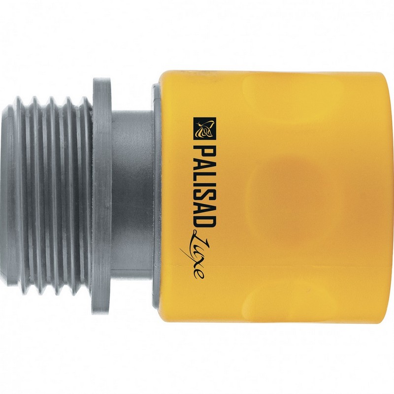 Соединитель быстросъемный пласт. внеш.резьба 3/4" PALISAD Luxe 66263