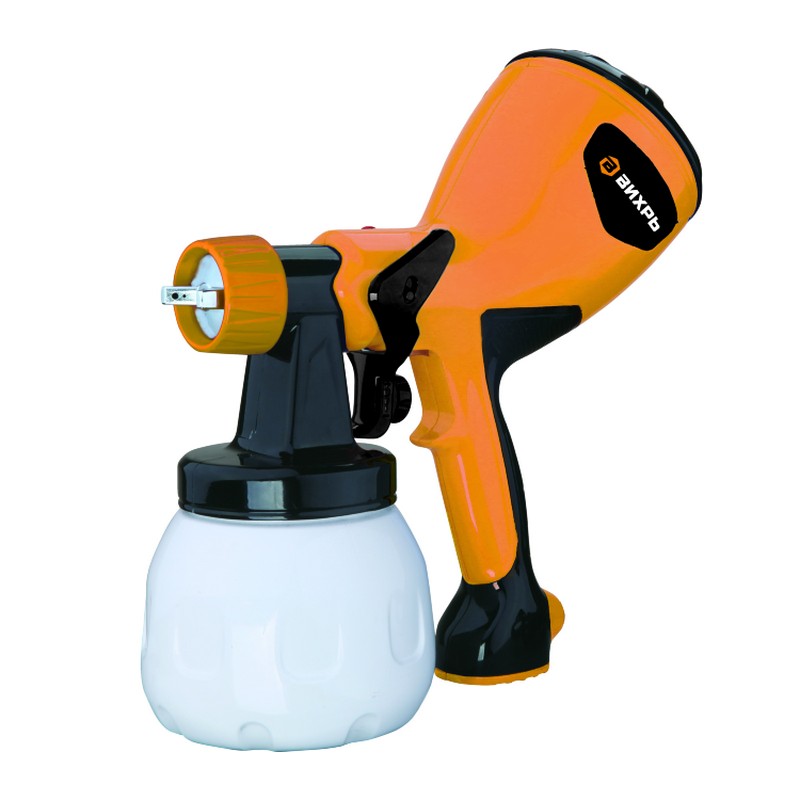 Краскопульт ВИХРЬ ЭКП-400, 400вт 0,7л/мин 1,5/2мм