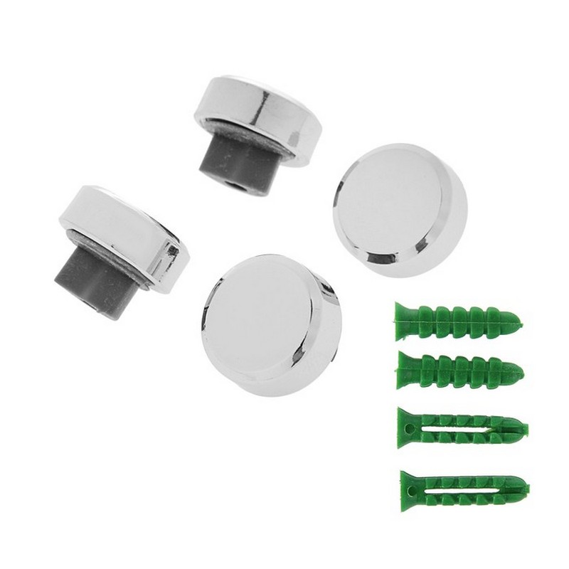 Зеркалодержатель (арт.1189), d=20 мм, без сверления, цвет хром 857133