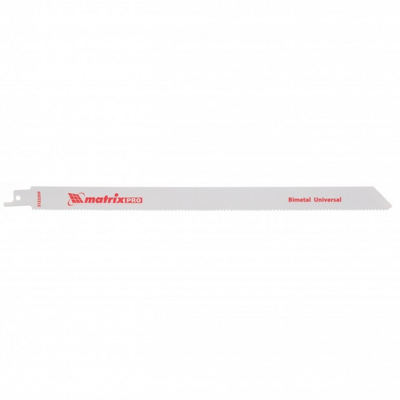 Полотно для сабельной пилы S1222VF (2шт) универсальные 275/1,8-2,5мм Bimetal MATRIX 782003