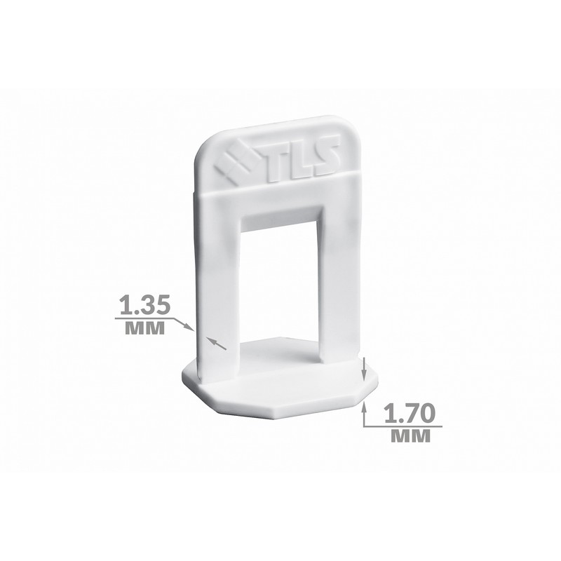 Система выравнивания плитки (СВП) TLS-Profi. Зажим 1,4мм (100шт)