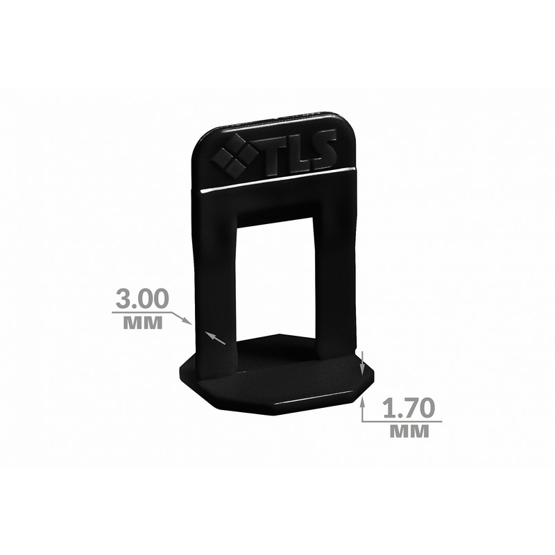 Система выравнивания плитки (СВП) TLS-Profi. Зажим 3мм (100шт)