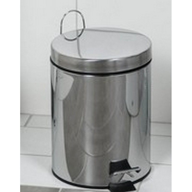 Ведро для ванной нержав.сталь 5л.