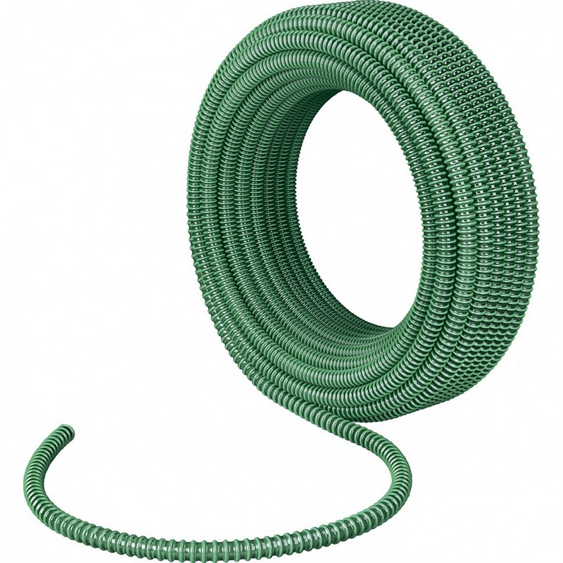 Шланг напорно-всасывающий ПВХ 32мм 30м спиральный, армир. 10атм