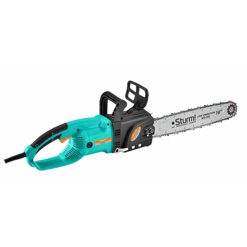 Пила цепная электрич. STURM CC9922, 2200вт 405мм 3/8"-1,3мм-59зв.