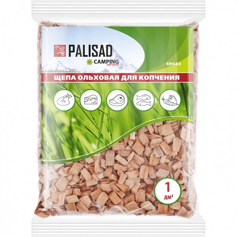 Щепа для копчения ольховая PALISAD 69543