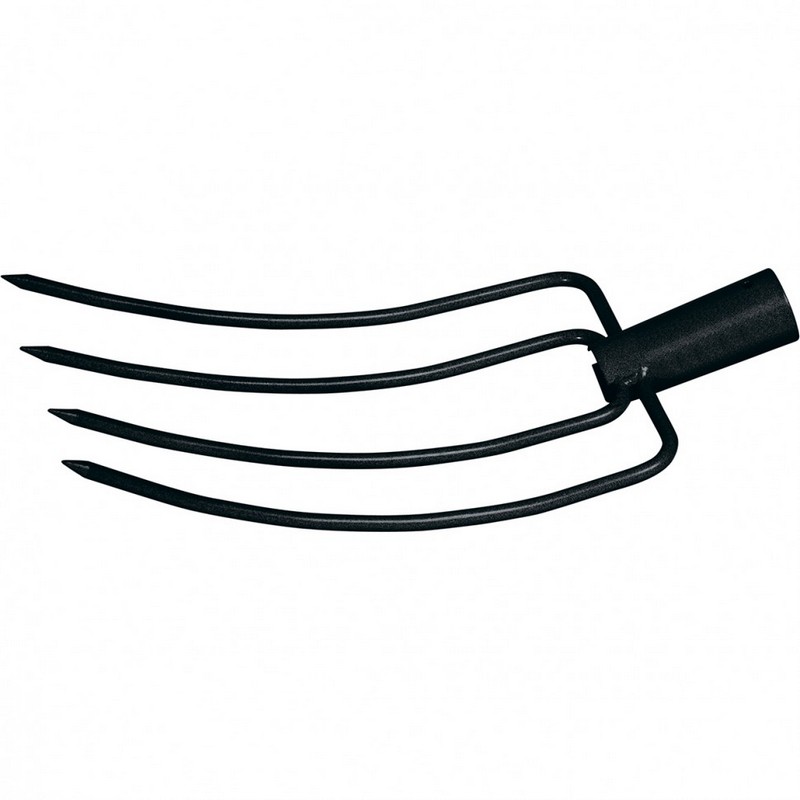 Вилы 4-х рогие сенные 210х310мм без черенка СИБРТЕХ 63835