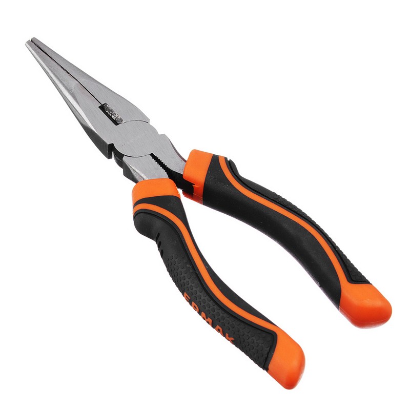 Тонкогубцы 180мм полированные ЕРМАК Мастер 661-087