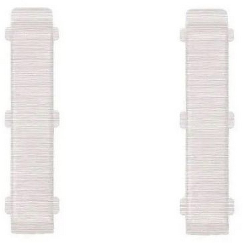 Соединитель 80 ЯСЕНЬ БЬЯНКО 2шт.