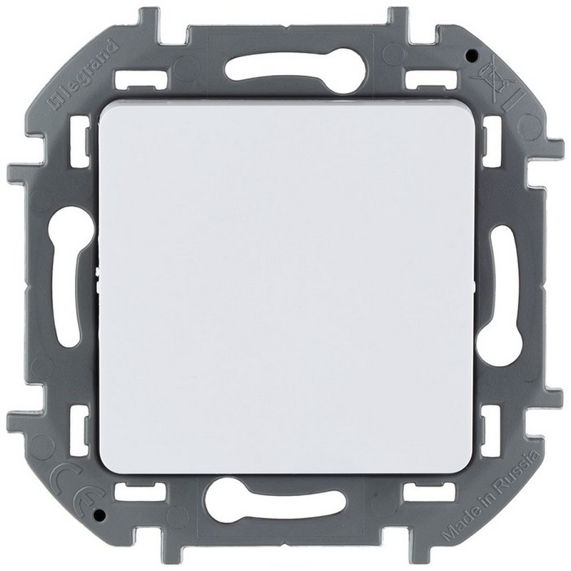 Выключатель без рамки с/у 1-кл. белый 10А LEGRAND Inspiria 673600