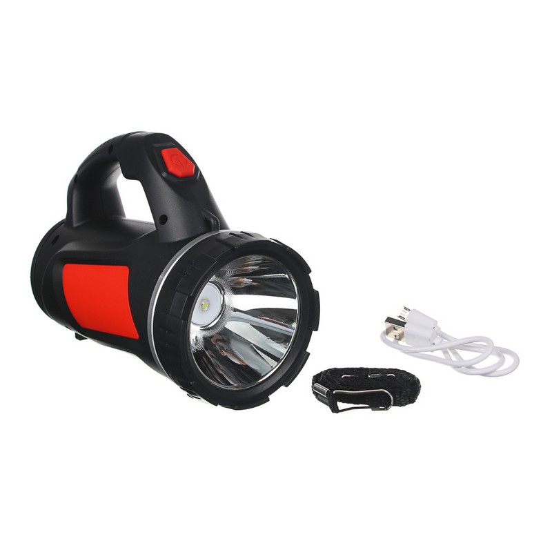 Фонарь прожектор аккум. 1-СОВ 3вт 17х11см 4-реж. 1000мАч USB SS-5805 ЧИНГИСХАН 223-040