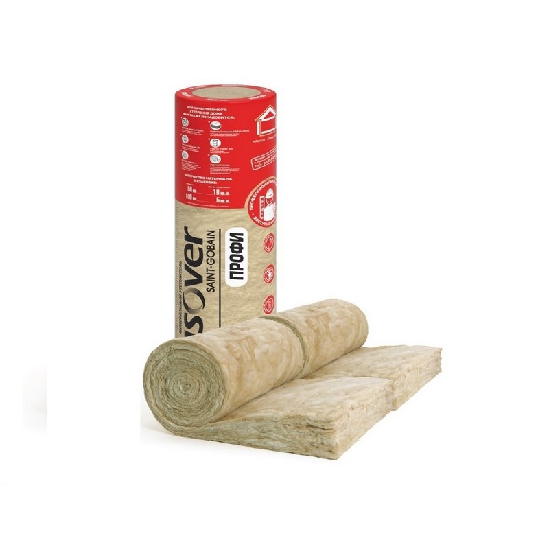 Изовер ПРОФИ 4100х610х50 4шт/уп (10 м2 0,5 м3)